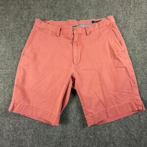 Polo Ralph Lauren Men's Casual Shorts Coral Pink 34 Waist 100% Cotton #1634